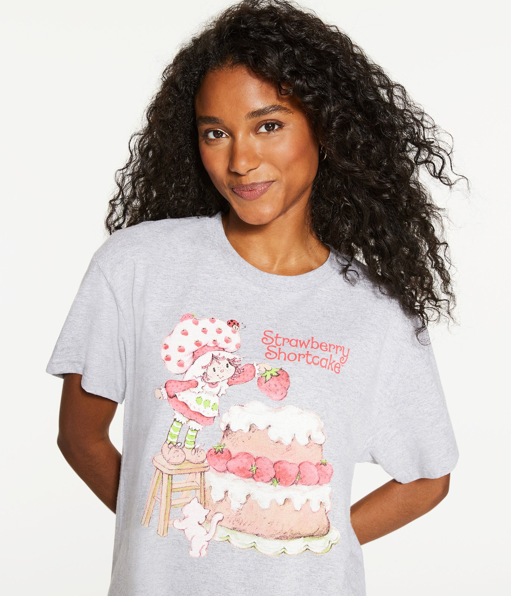 Strawberry Shortcake Boyfriend Graphic Tee