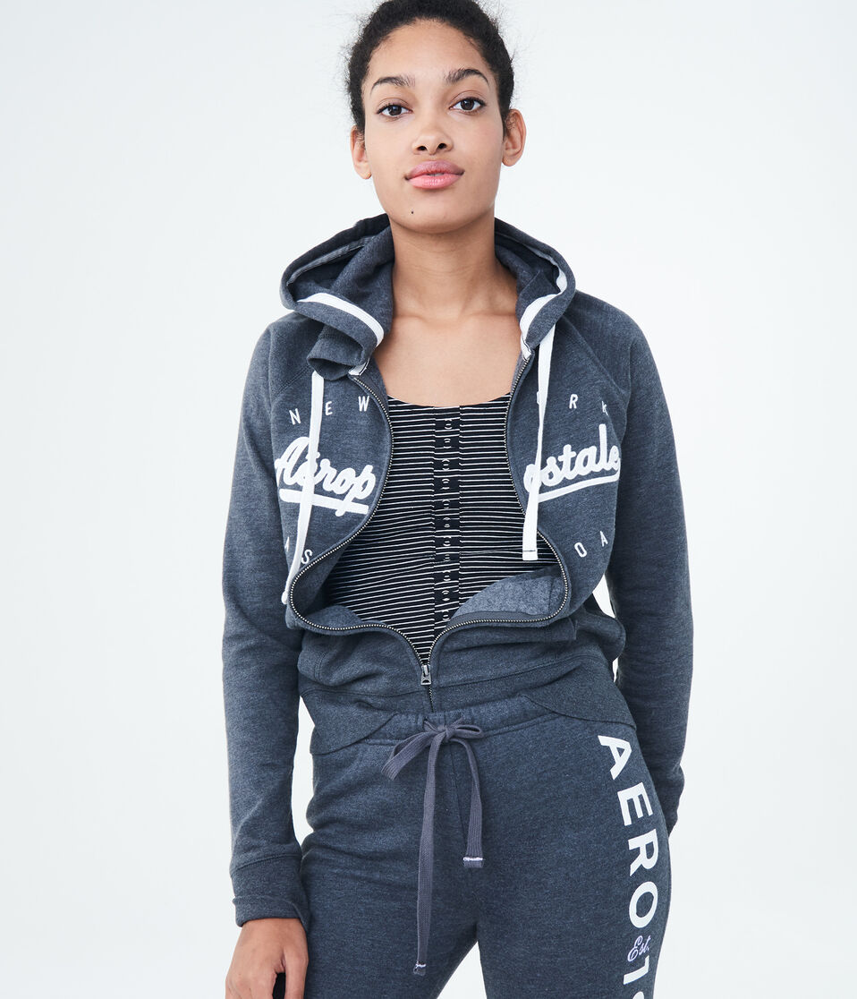 New York Aeropostale Full-Zip Hoodie