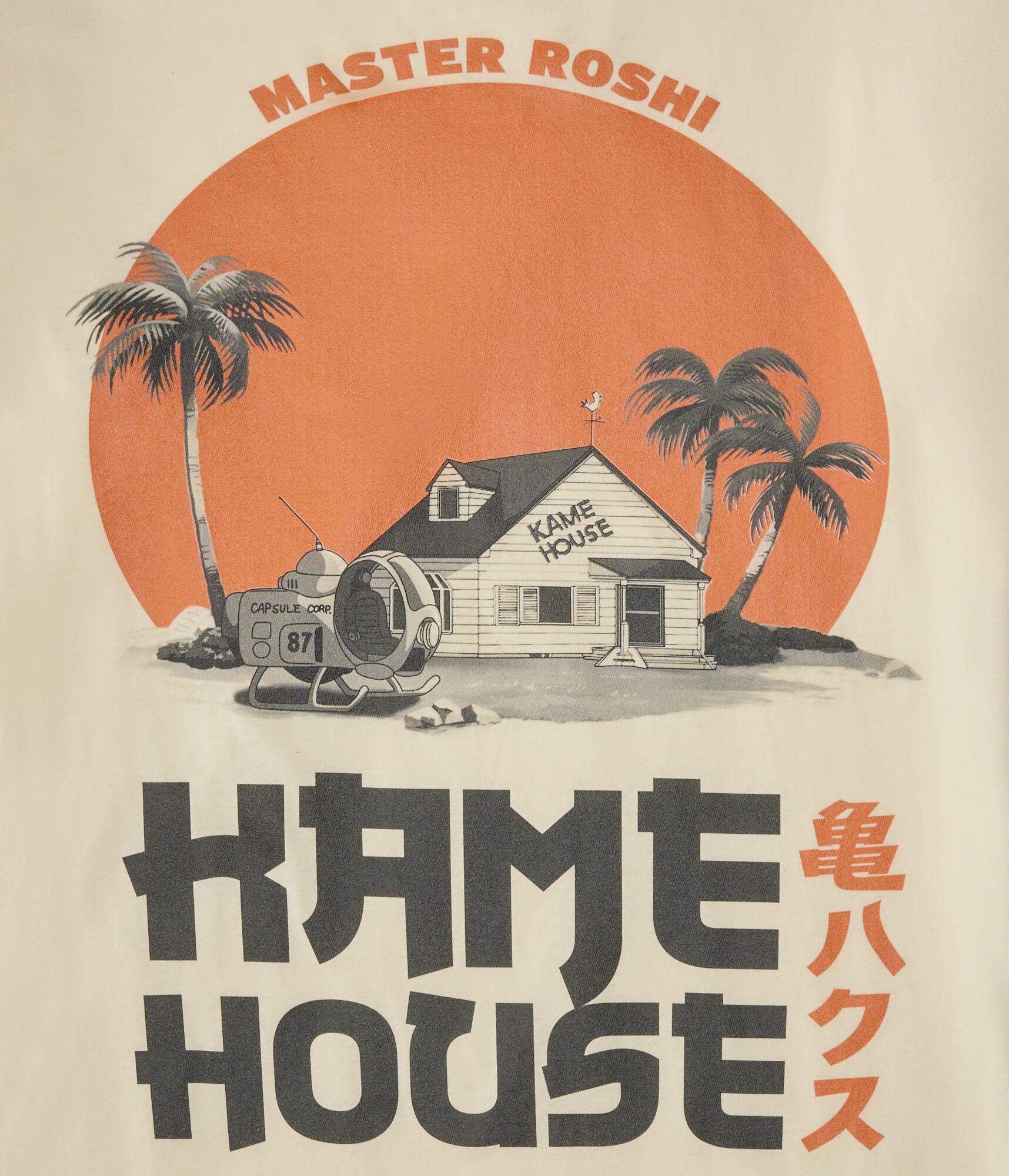 Dragon Ball Z Kame House Relaxed Graphic Tee