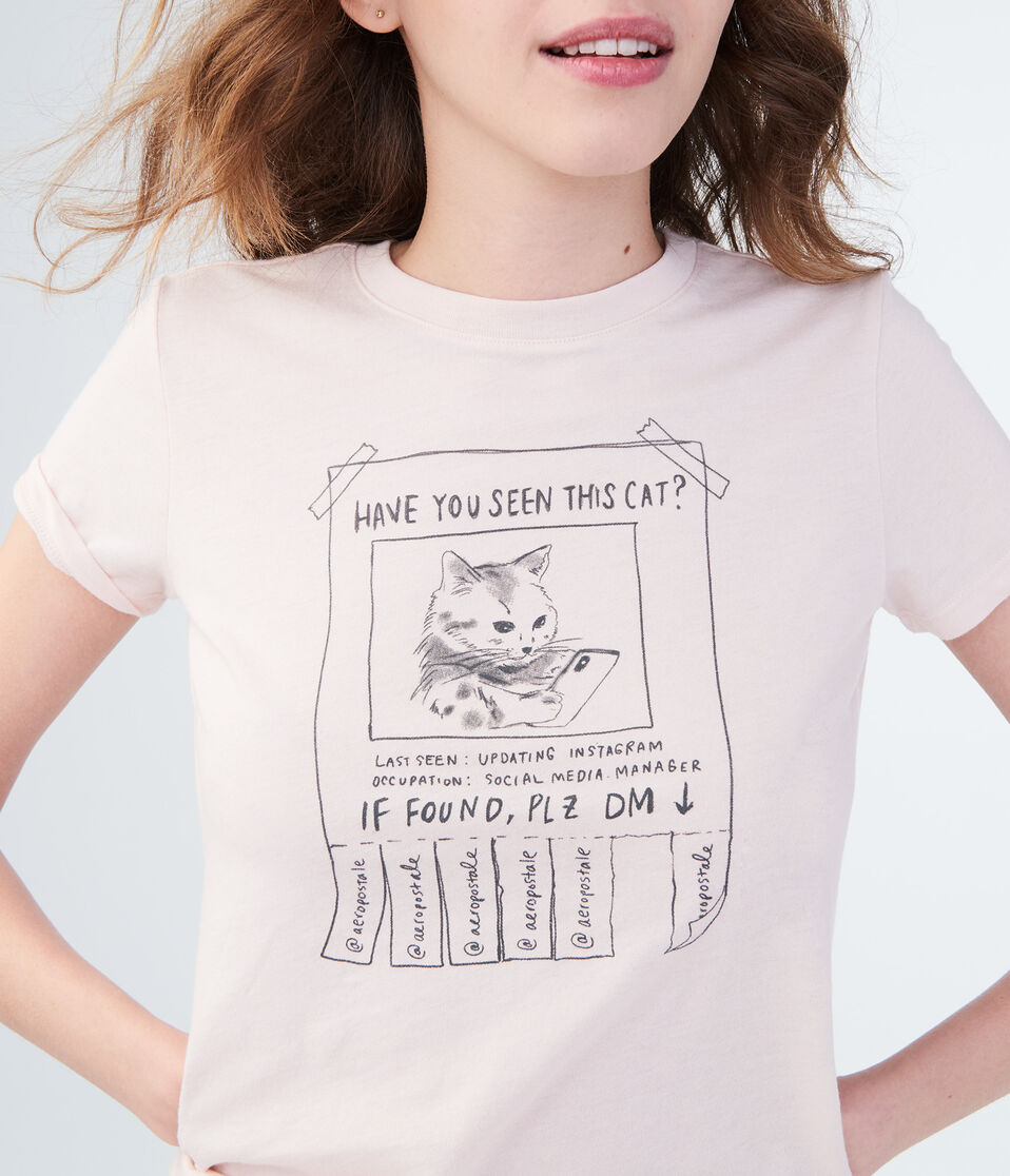 Have You Seen This Cat Graphic Tee