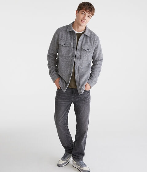 Unlined Heavyweight Flannel Shacket Unlined Heavyweight Flannel Shacket