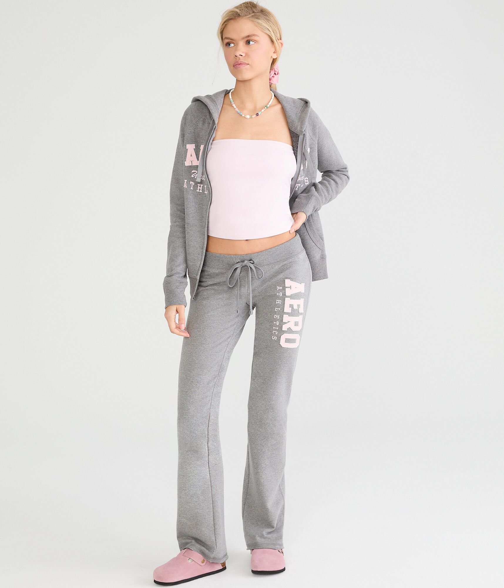 Aero Athletics Fit &amp; Flare Sweatpants
