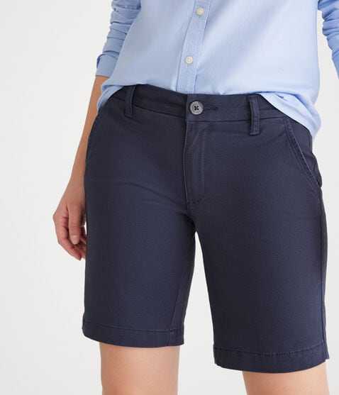 Low-Rise Uniform Bermuda Shorts Low-Rise Uniform Bermuda Shorts