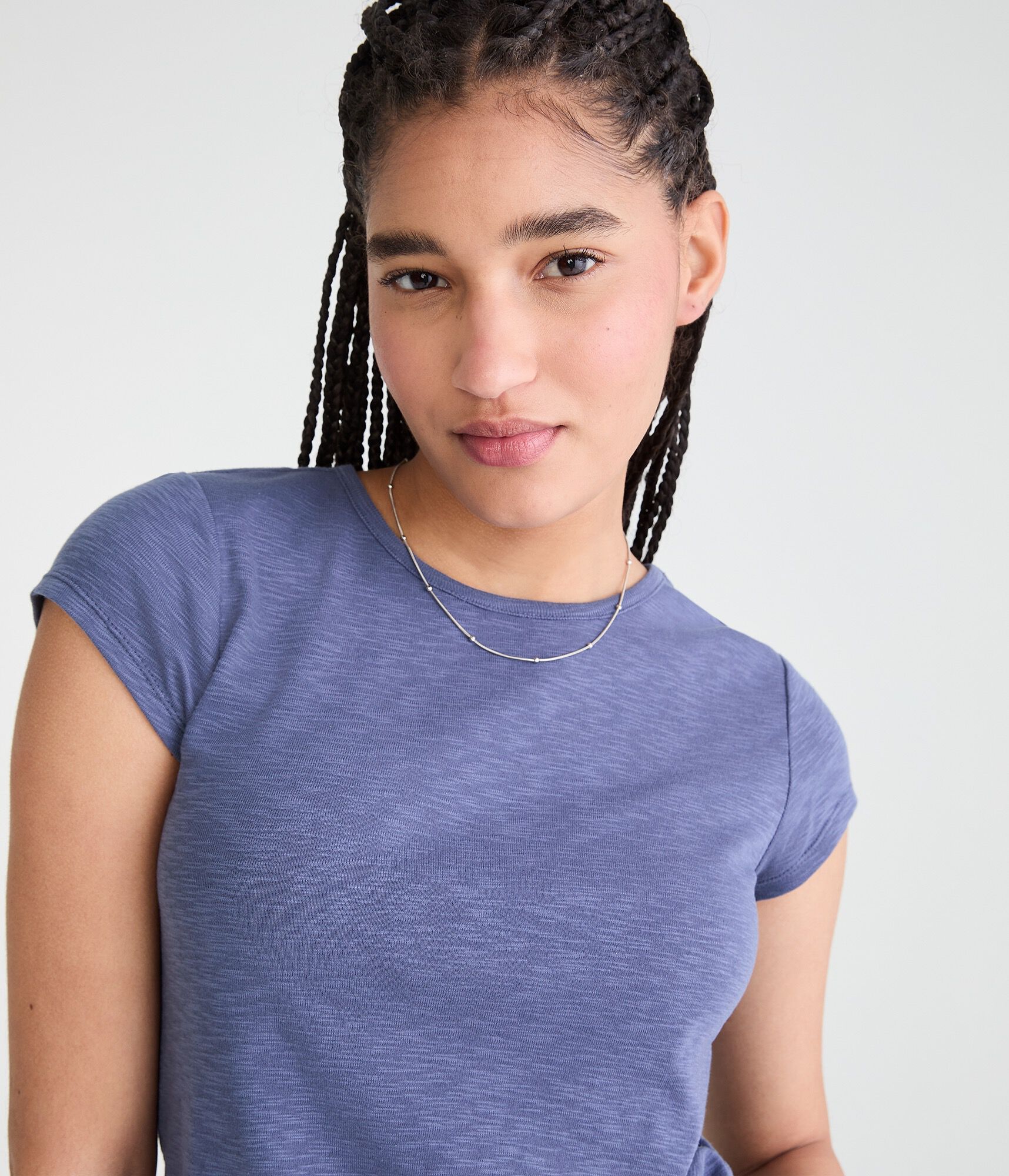 Seriously Soft Slub Jersey Crew Tee