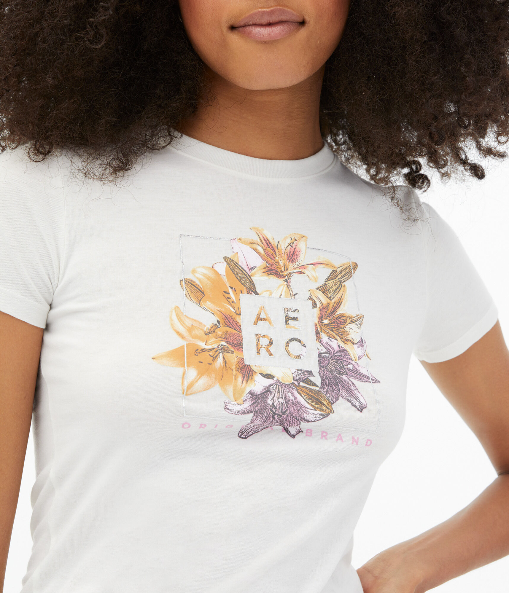 Aero Lily Foil Graphic Tee