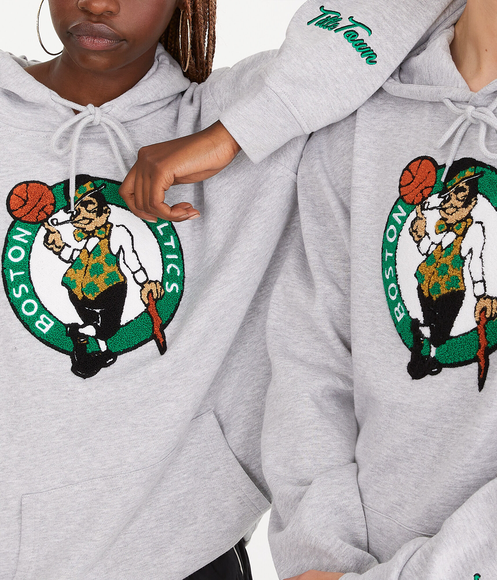 Boston Celtics Chenille Pullover Hoodie