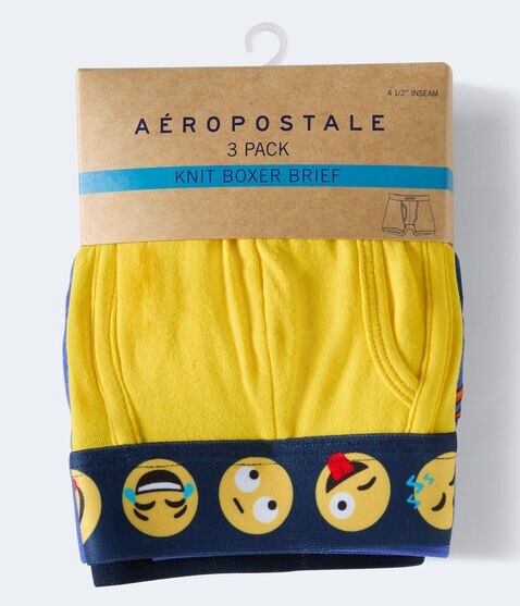 Fashion 4.5" Knit Boxer Brief 3-Pack Fashion 4.5" Knit Boxer Brief 3-Pack