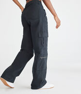 Mid-Rise Utility Cargo Pants