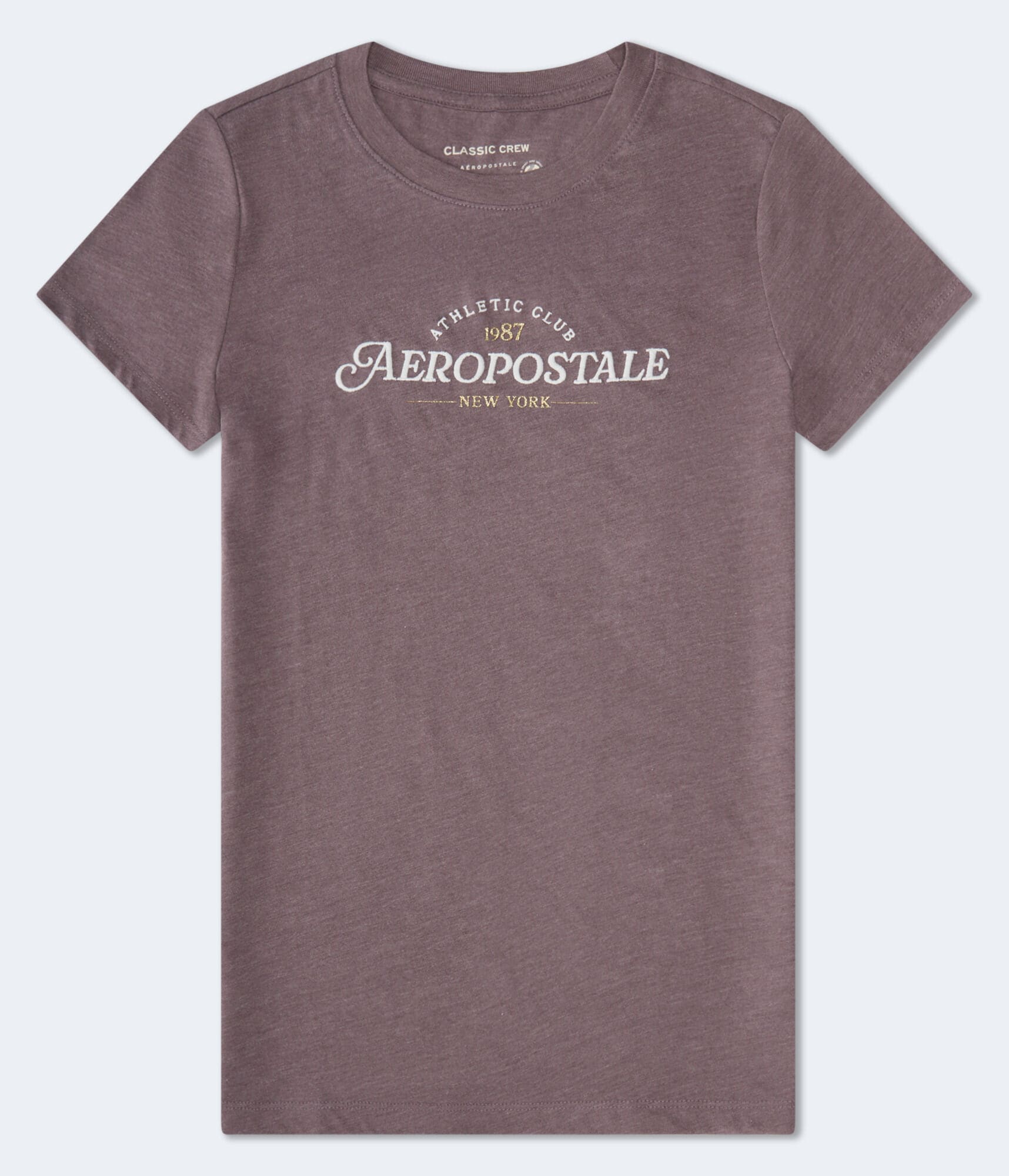 Aeropostale Athletic Club Glitter Graphic Tee
