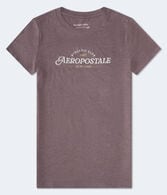 Aeropostale Athletic Club Glitter Graphic Tee