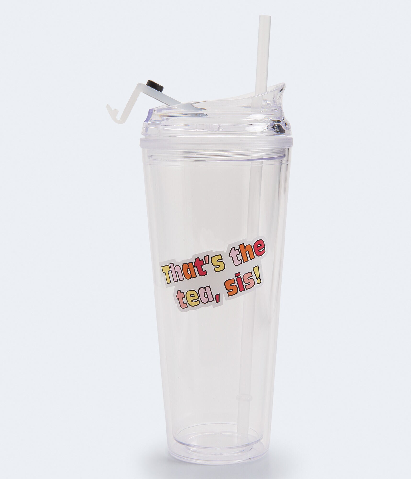 That's The Tea, Sis Flip-Top Water Bottle