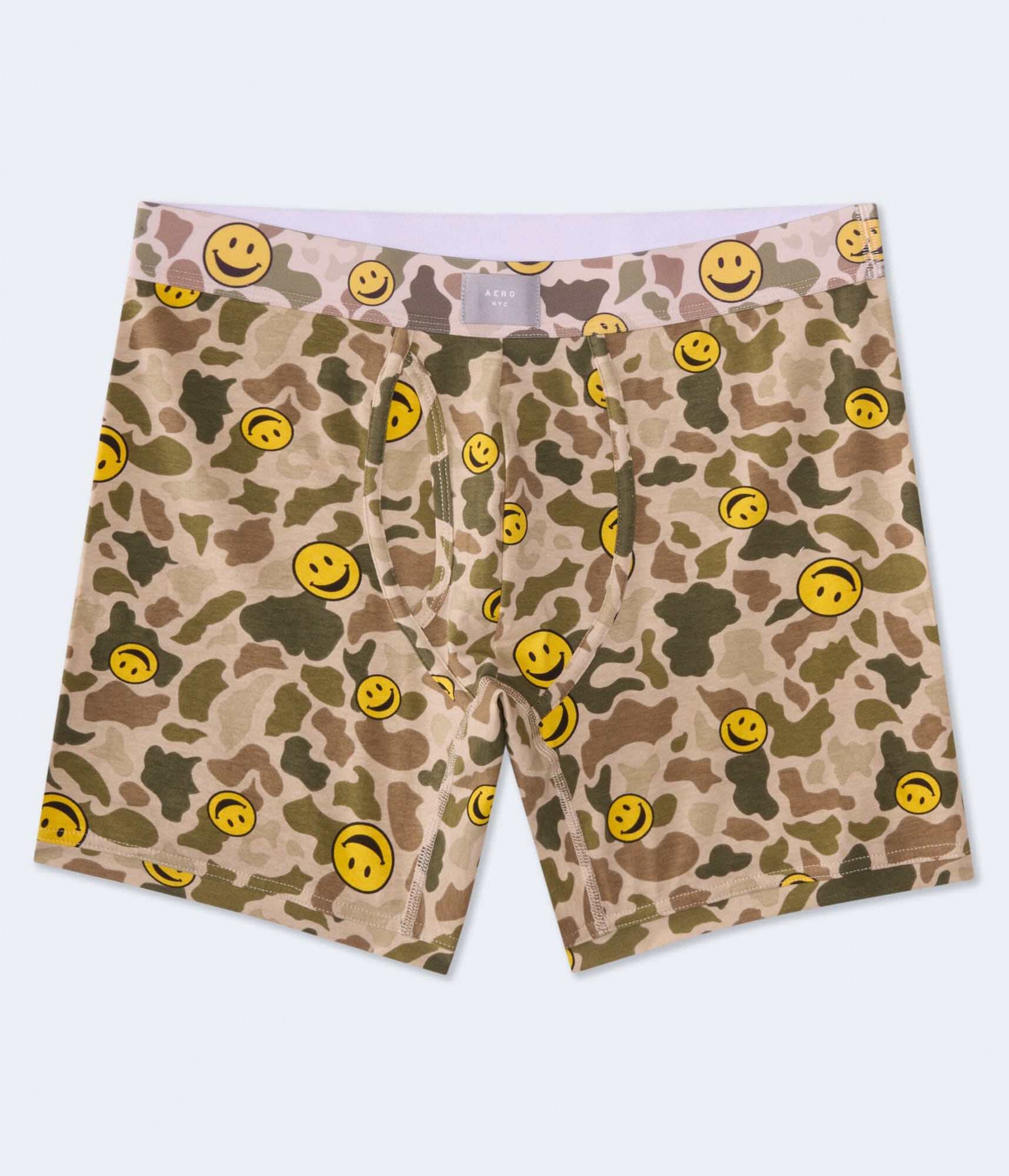 Camo Smiley 6" Boxer Brief