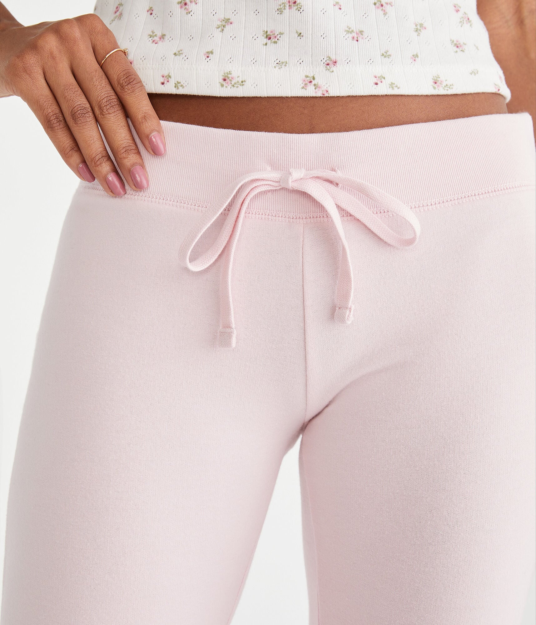 Cloud Soft Solid Fit &amp; Flare Sweatpants