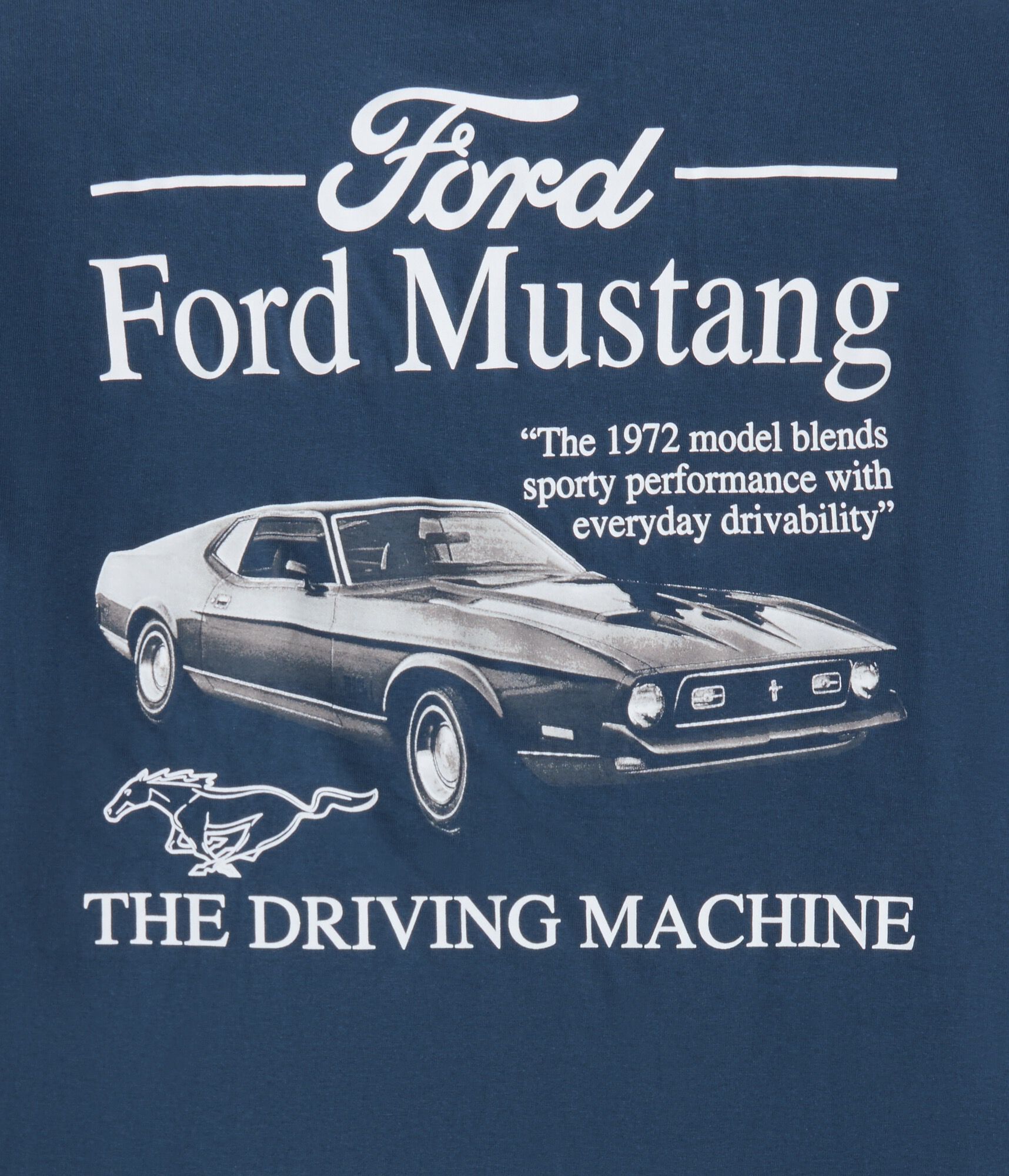 Ford Mustang 1972 Relaxed Graphic Tee