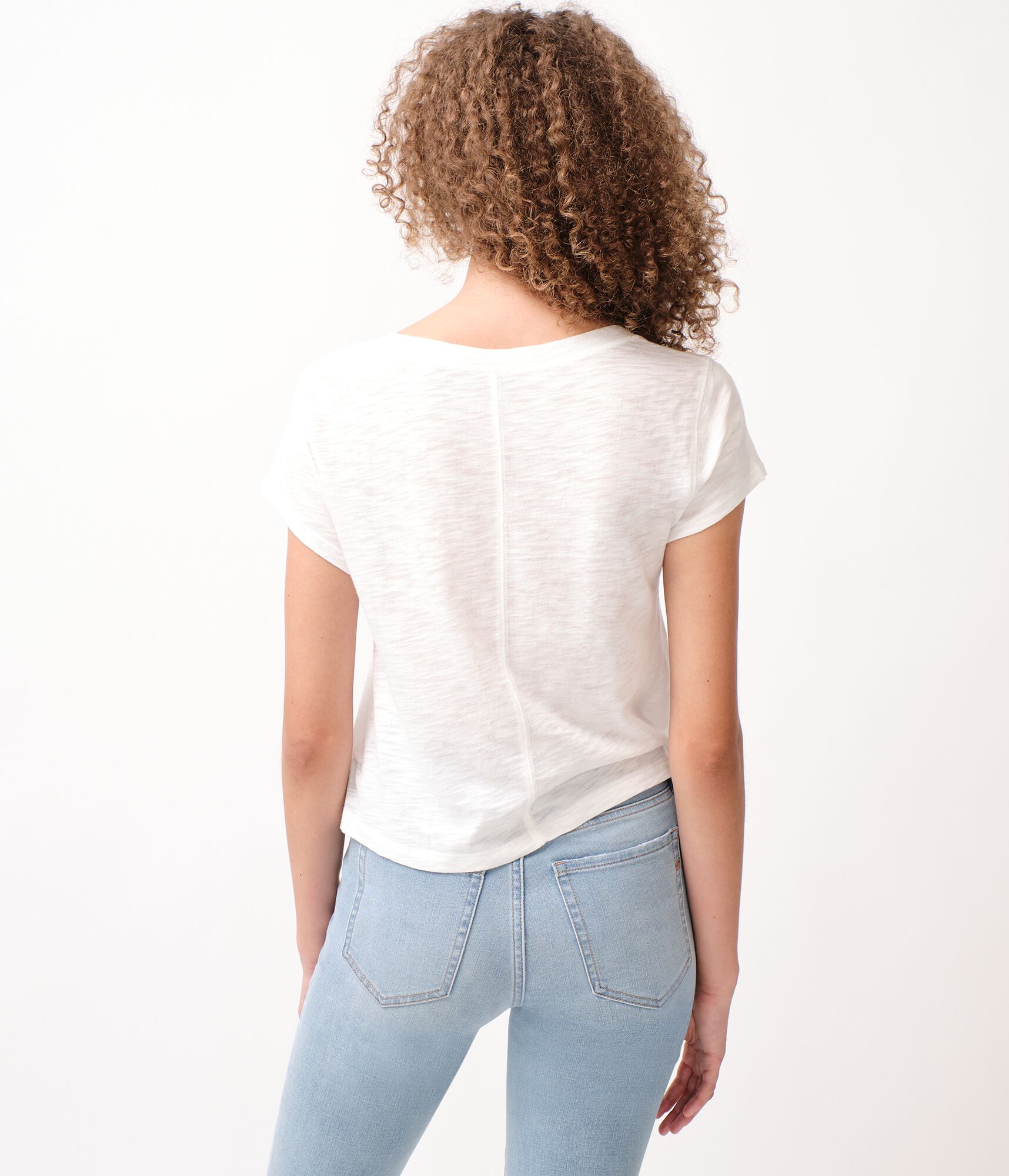 Slub Crop Tee