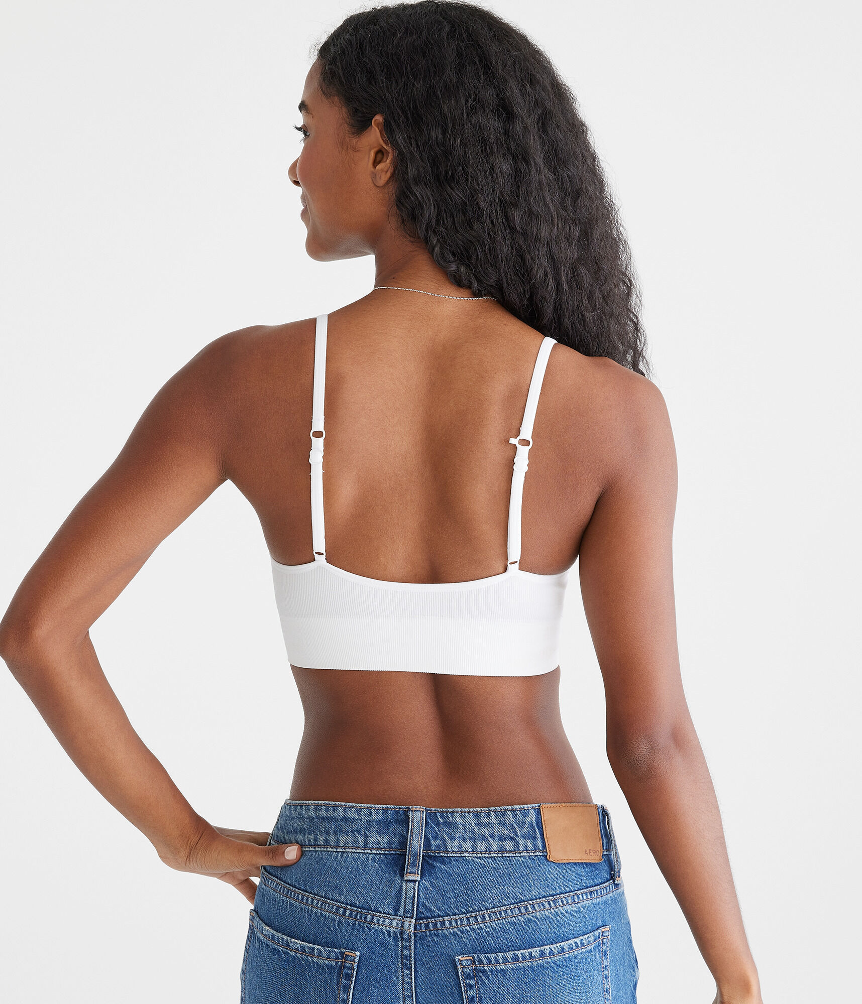 Wear 2 Ways Seamless Ribbed Bralette
