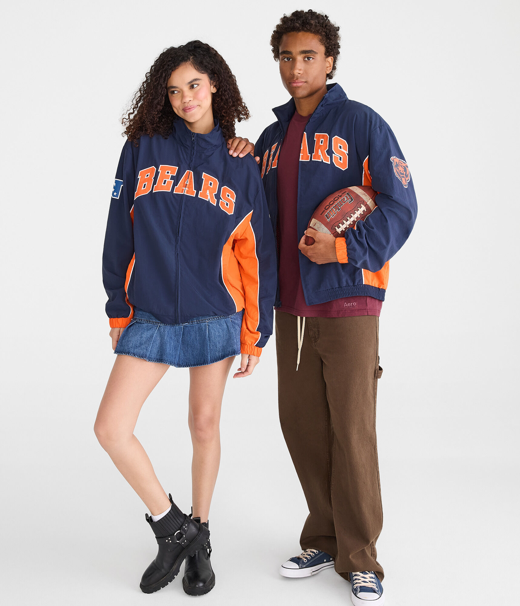 Chicago Bears Full-Zip Track Jacket