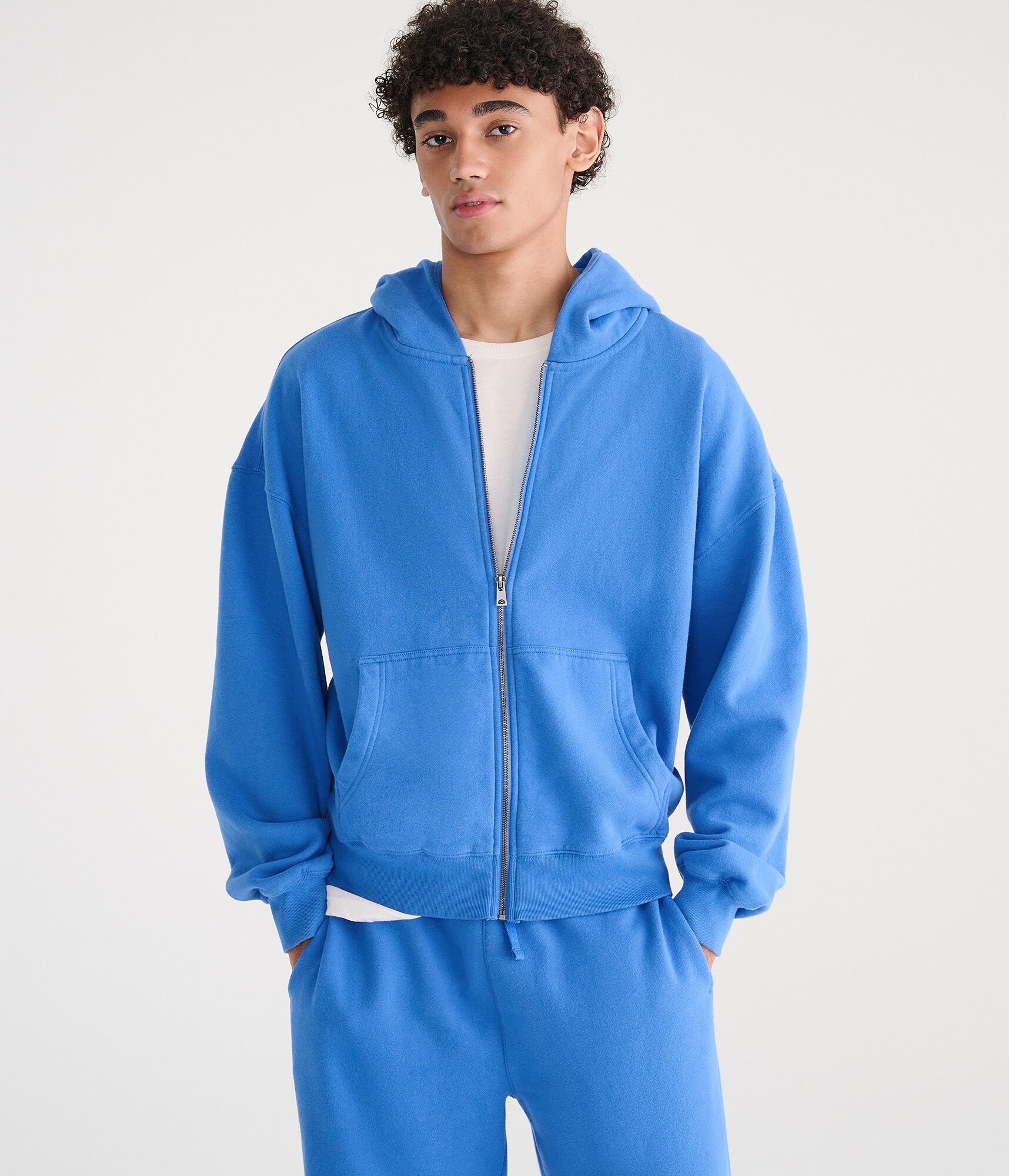 Cloud Soft Boxy Full-Zip Hoodie