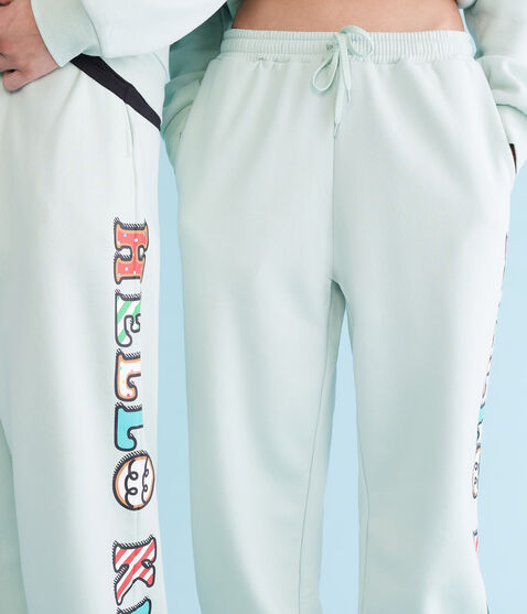 Hello Kitty Gingerbread Straight Leg Sweatpants Hello Kitty Gingerbread Straight Leg Sweatpants