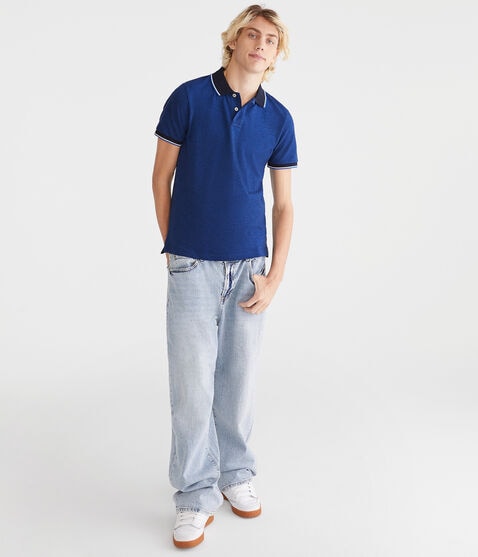 Contrast Tipped Piqué Polo Contrast Tipped Piqué Polo
