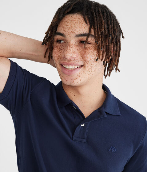 Tonal A87 Logo Piqué Polo Tonal A87 Logo Piqué Polo