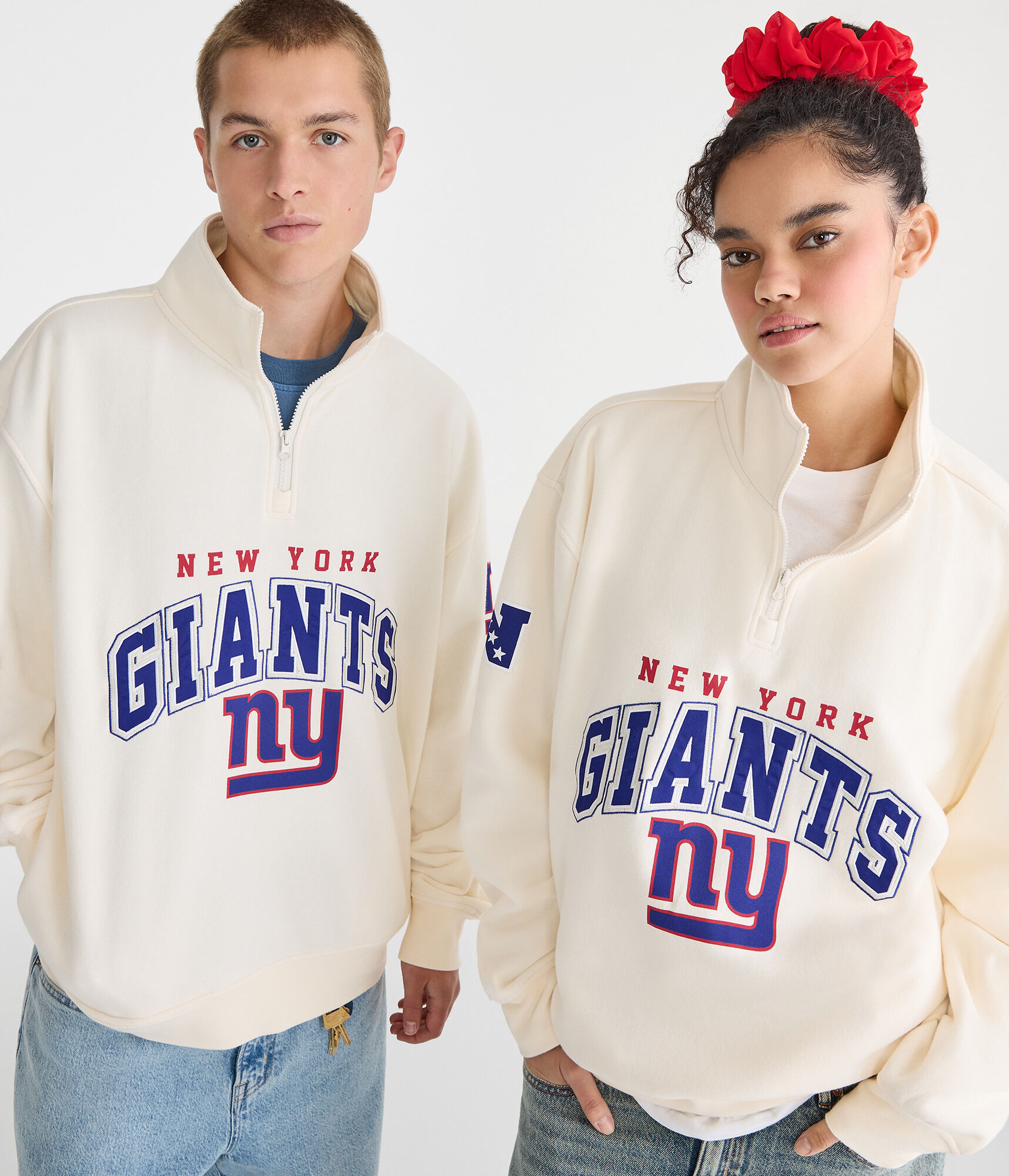 New York Giants Quarter-Zip Sweatshirt