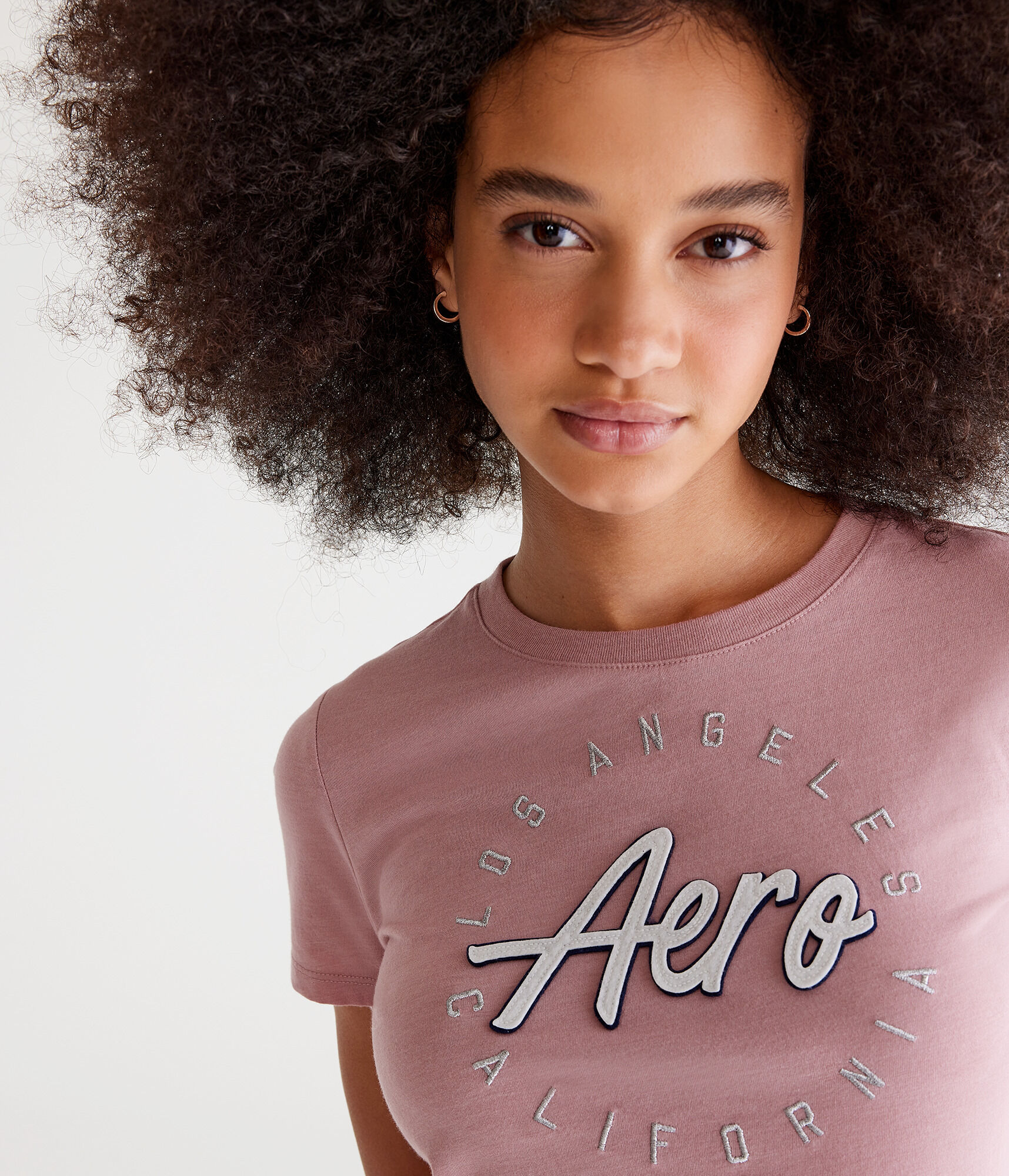 Aero Circle Appliqu&eacute; Graphic Tee