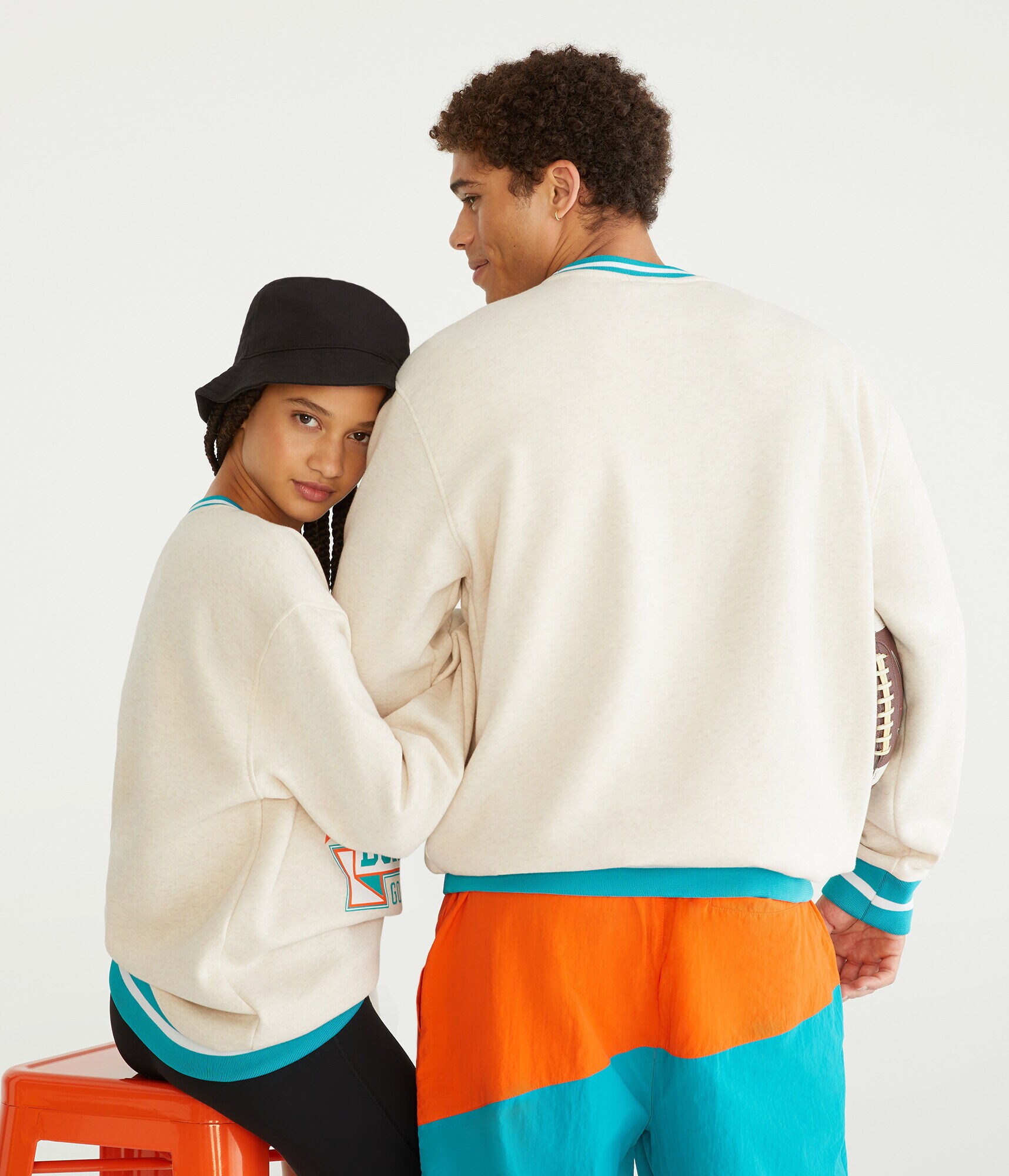 Miami Dolphins Crew Sweatshirt
