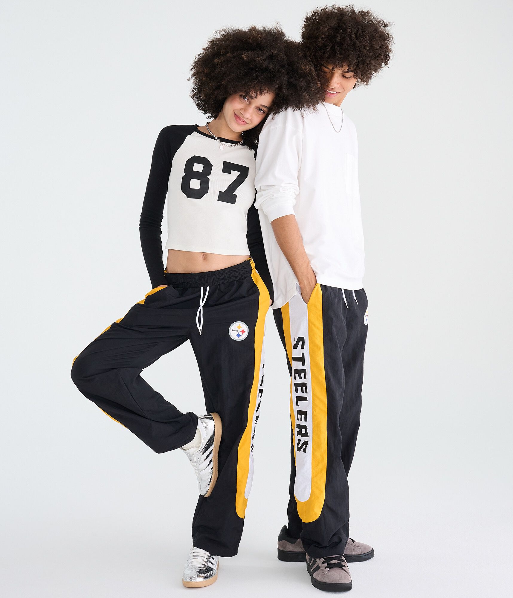 Pittsburgh Steelers Nylon Track Pants