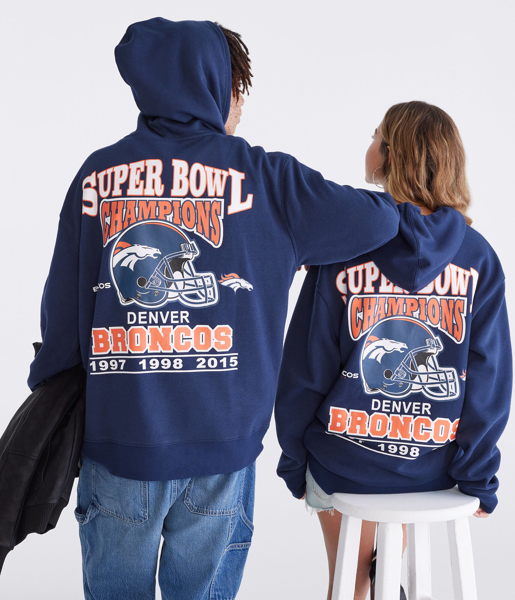 Denver Broncos Super Bowl Pullover Hoodie