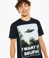 The X-Files Believe Poster Graphic Tee