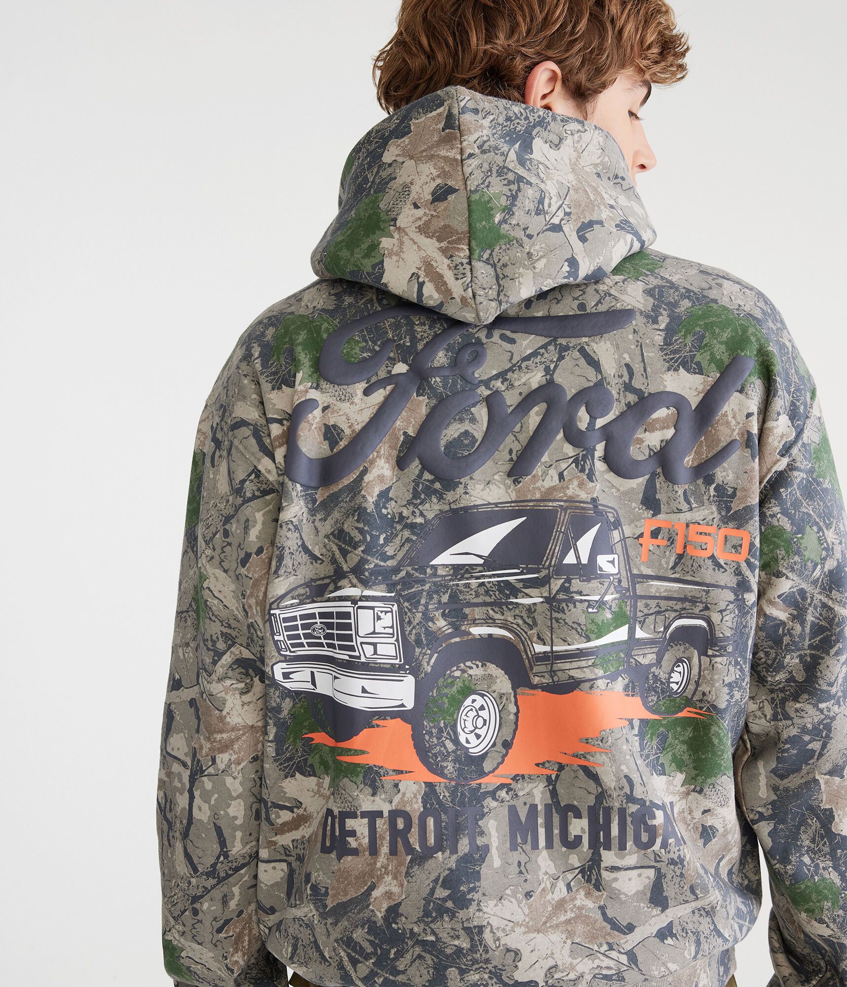 Ford F150 Forest Camo Pullover Hoodie