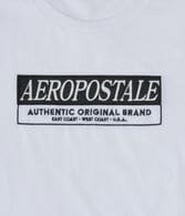 Aeropostale Box Logo Appliqué Graphic Tee
