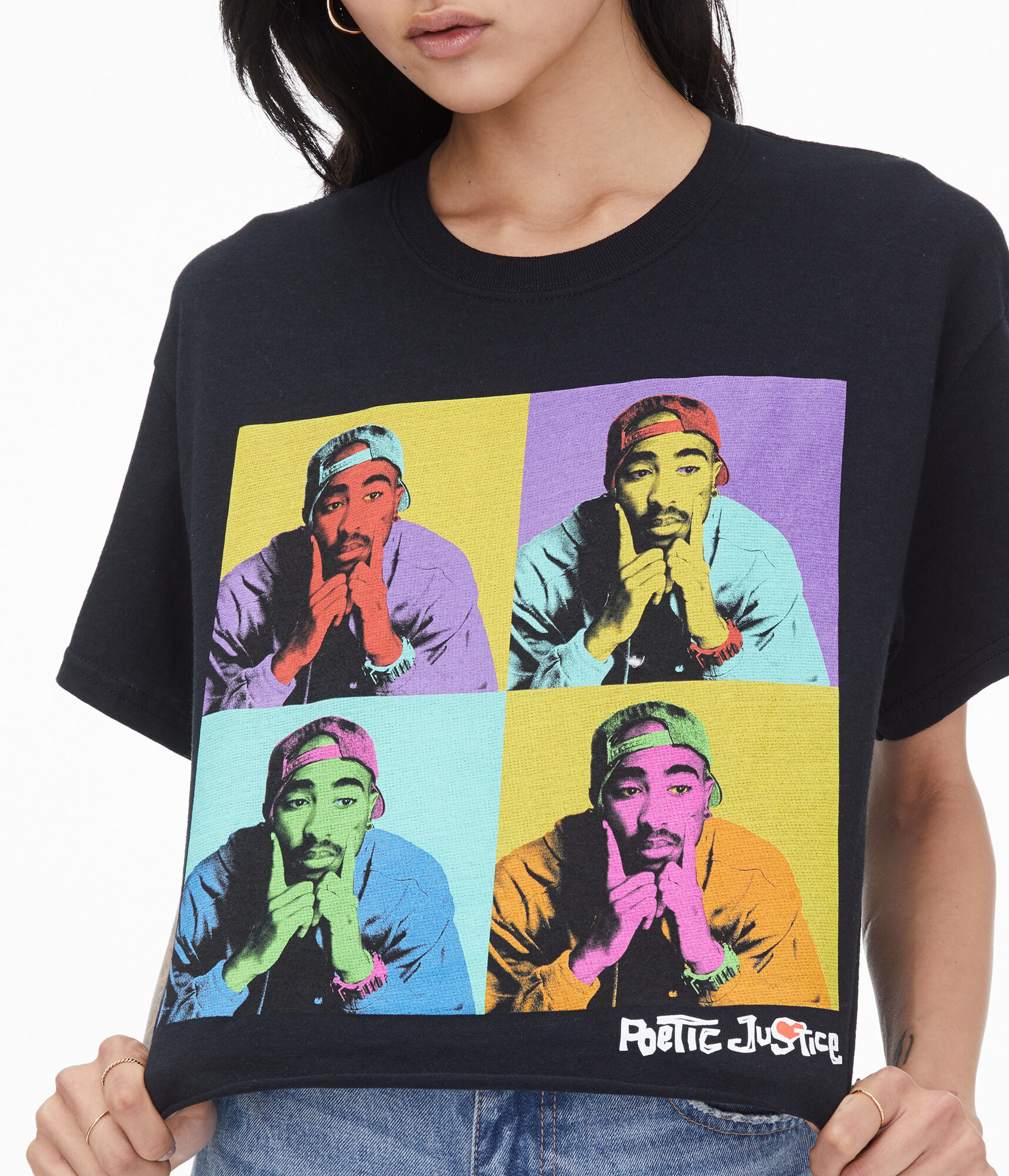 poetic justice t shirt dress Poetic Justice Tunic Tee - Black