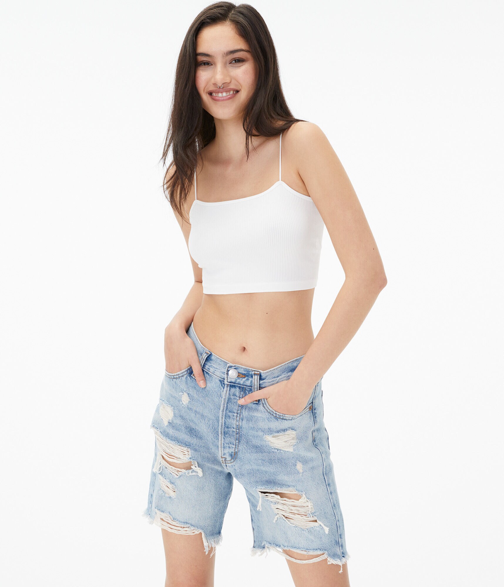 Seriously Soft Seamless Cropped Cami