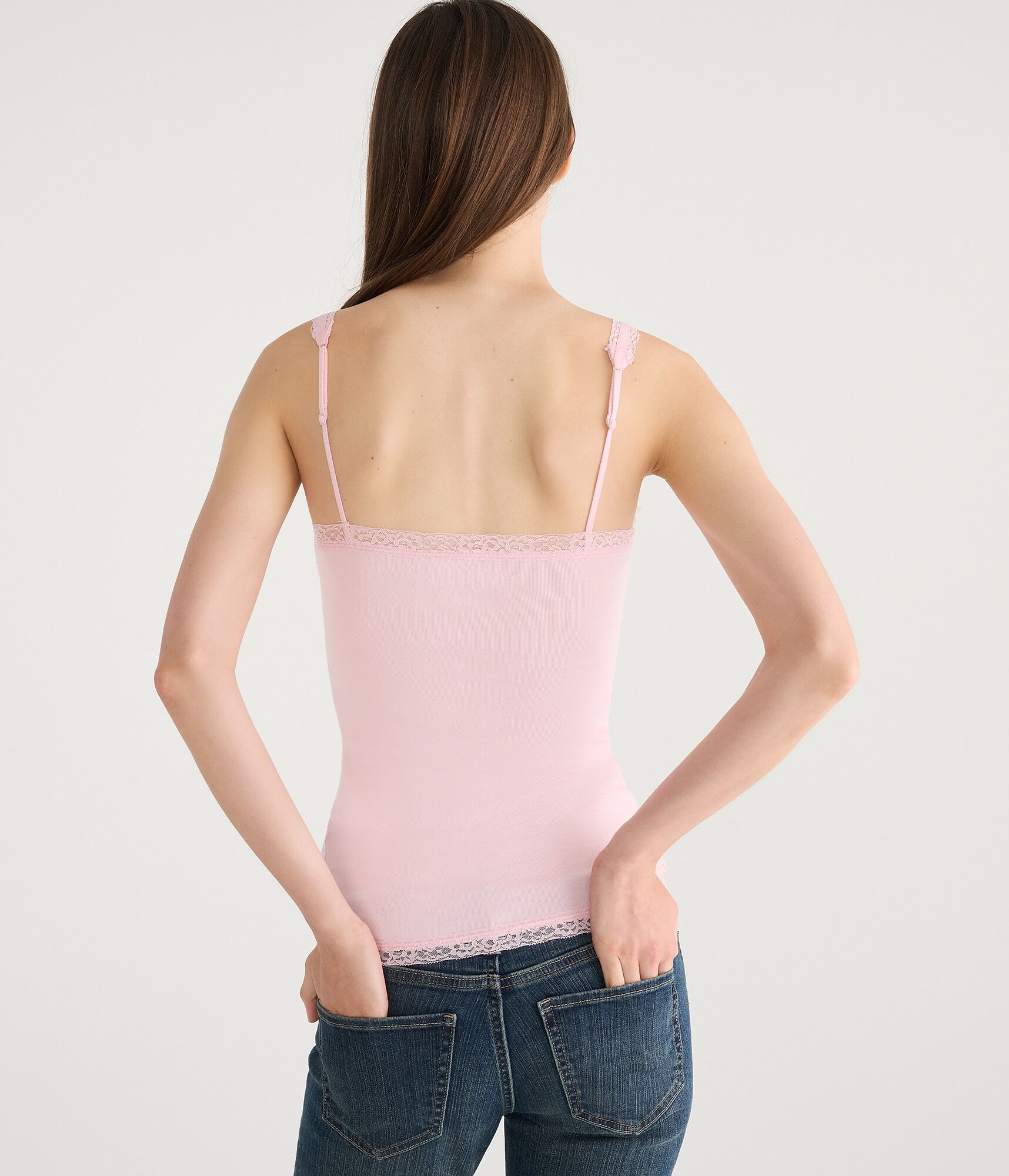 Lace Square-Neck Cami