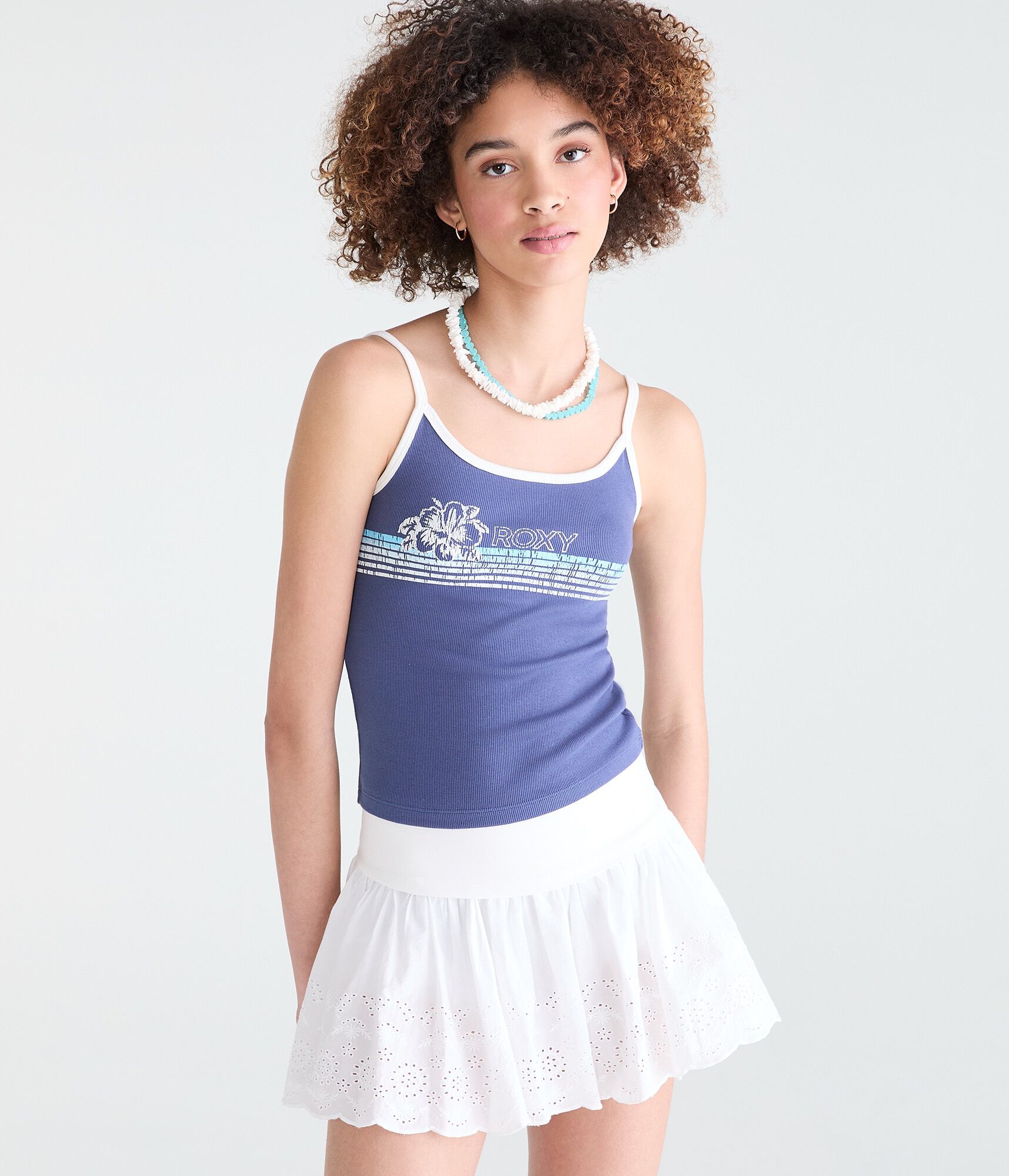 Roxy Hibiscus Stripe Cami