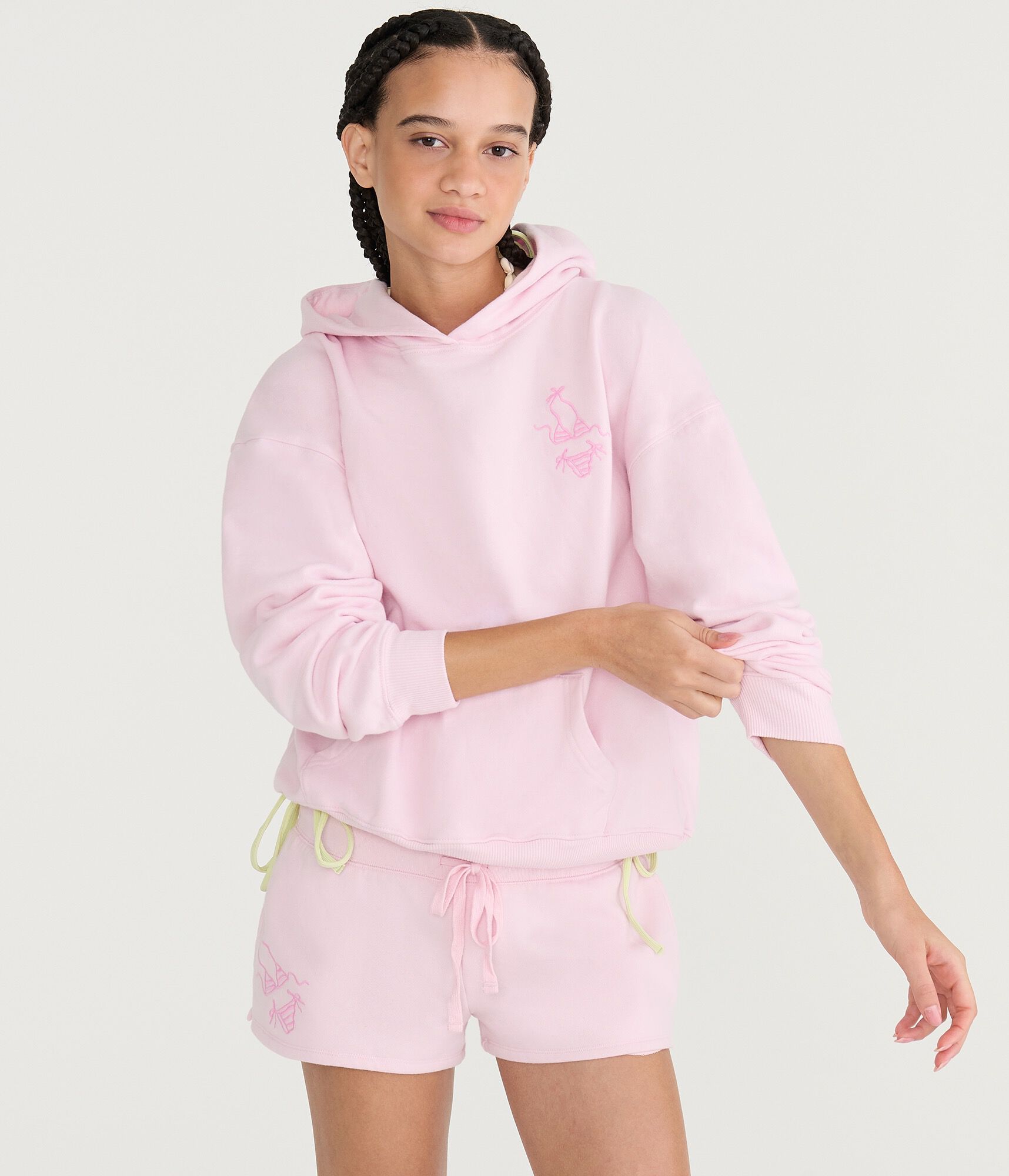 Cloud Soft Bikini Oversized Pullover Hoodie