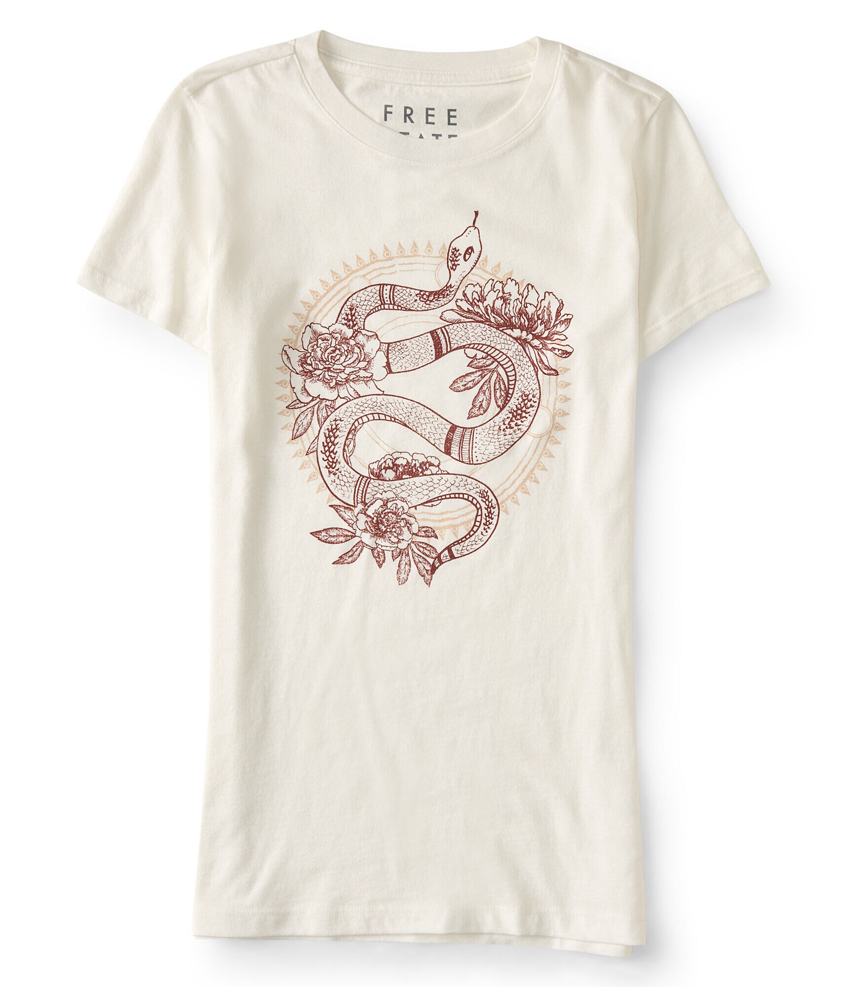 Free State Floral Snake Graphic Tee