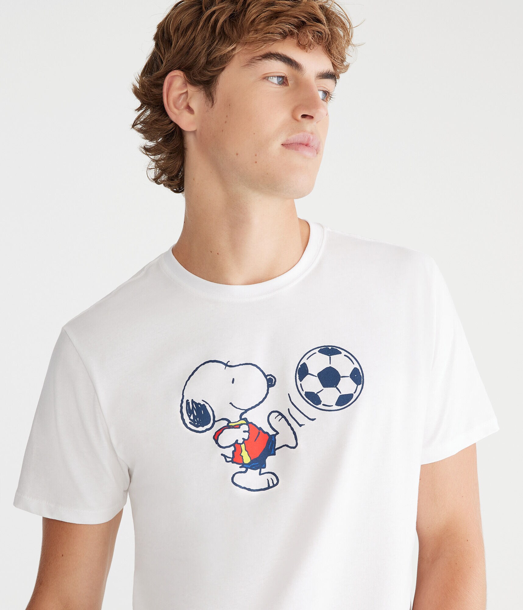 Snoopy Soccer Relaxed Graphic Tee
