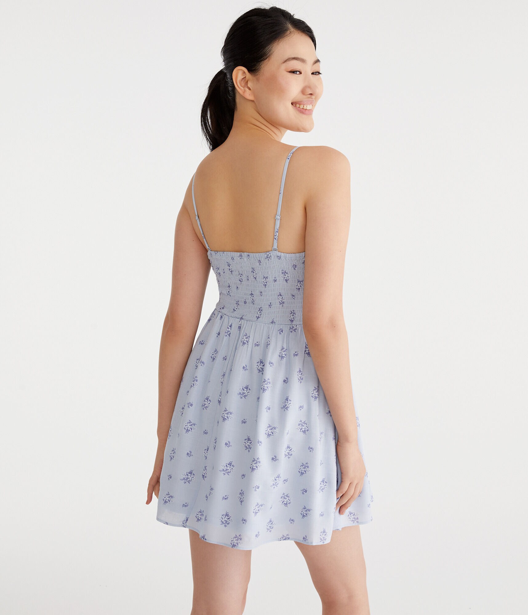 Floral Strapless Fit &amp; Flare Dress