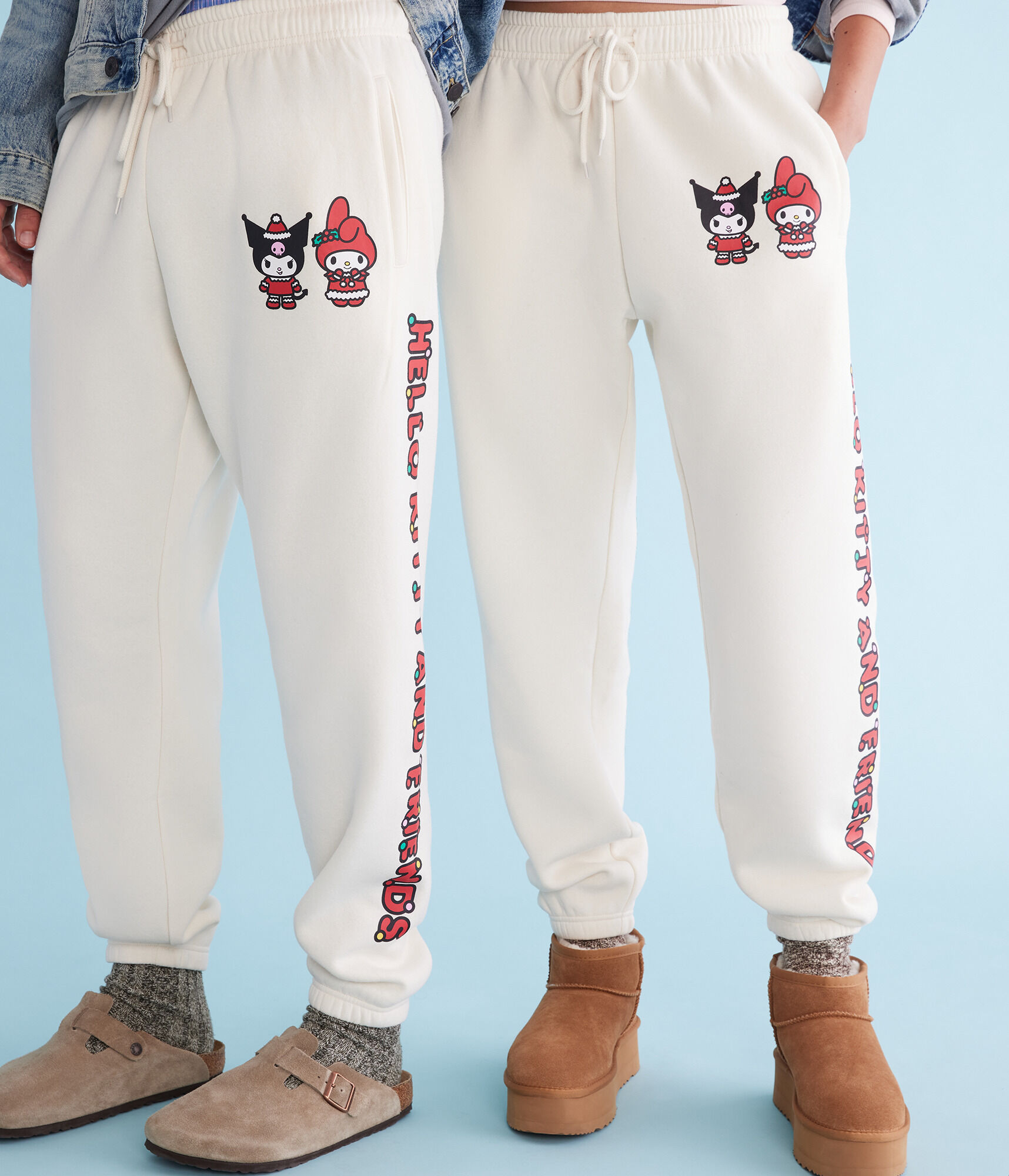 Hello Kitty Kuromi Christmas Jogger Sweatpants