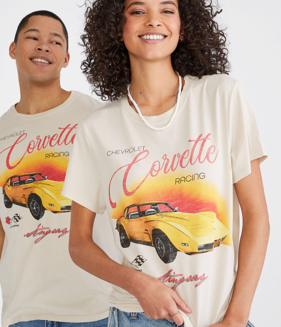 Corvette Stingray Racing Oversized Graphic Tee