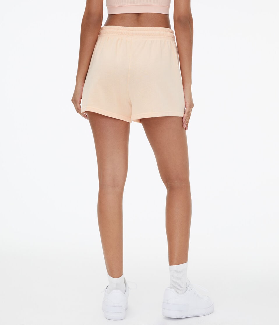 Slouchy High-Rise Fleece Shorts