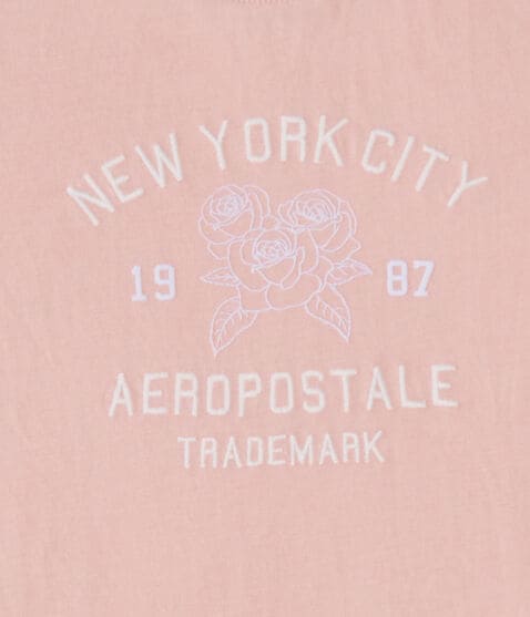 Aeropostale Roses Arch Graphic Tee Aeropostale Roses Arch Graphic Tee