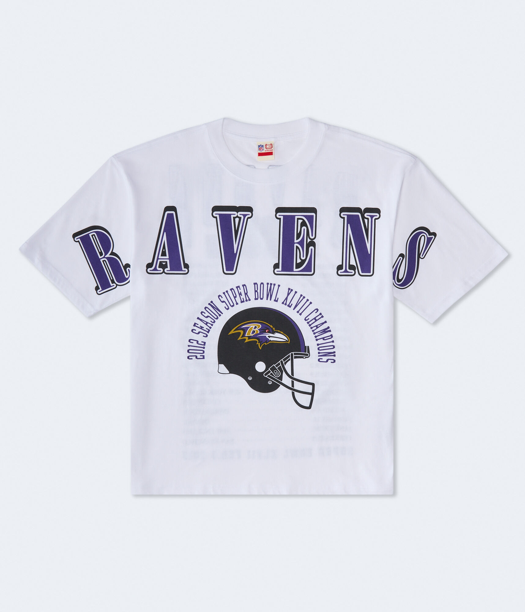 Baltimore Ravens Super Bowl Boxy Graphic Tee