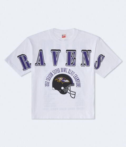 Baltimore Ravens Super Bowl Boxy Graphic Tee Baltimore Ravens Super Bowl Boxy Graphic Tee
