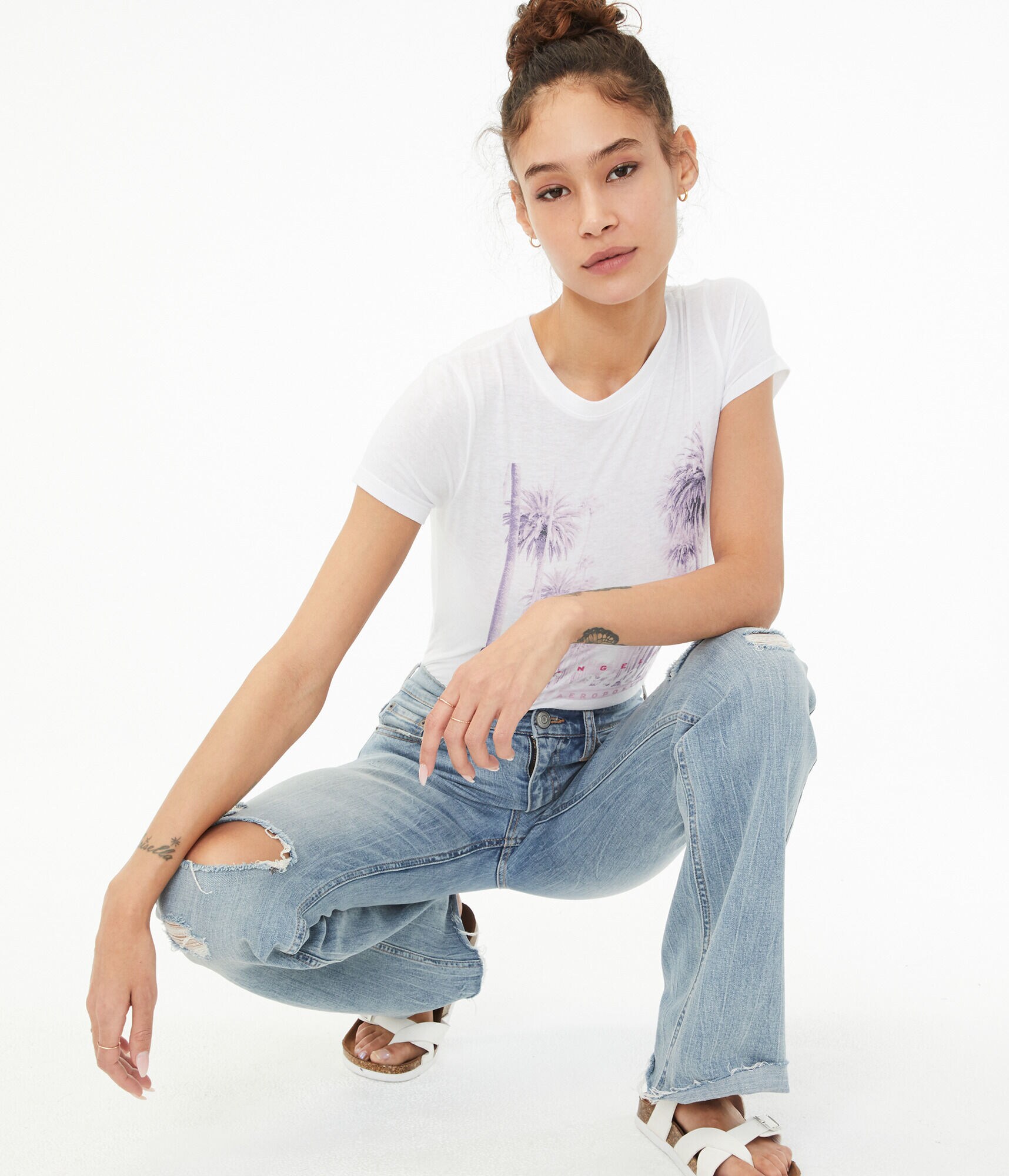 Los Angeles Palm Tree Graphic Tee