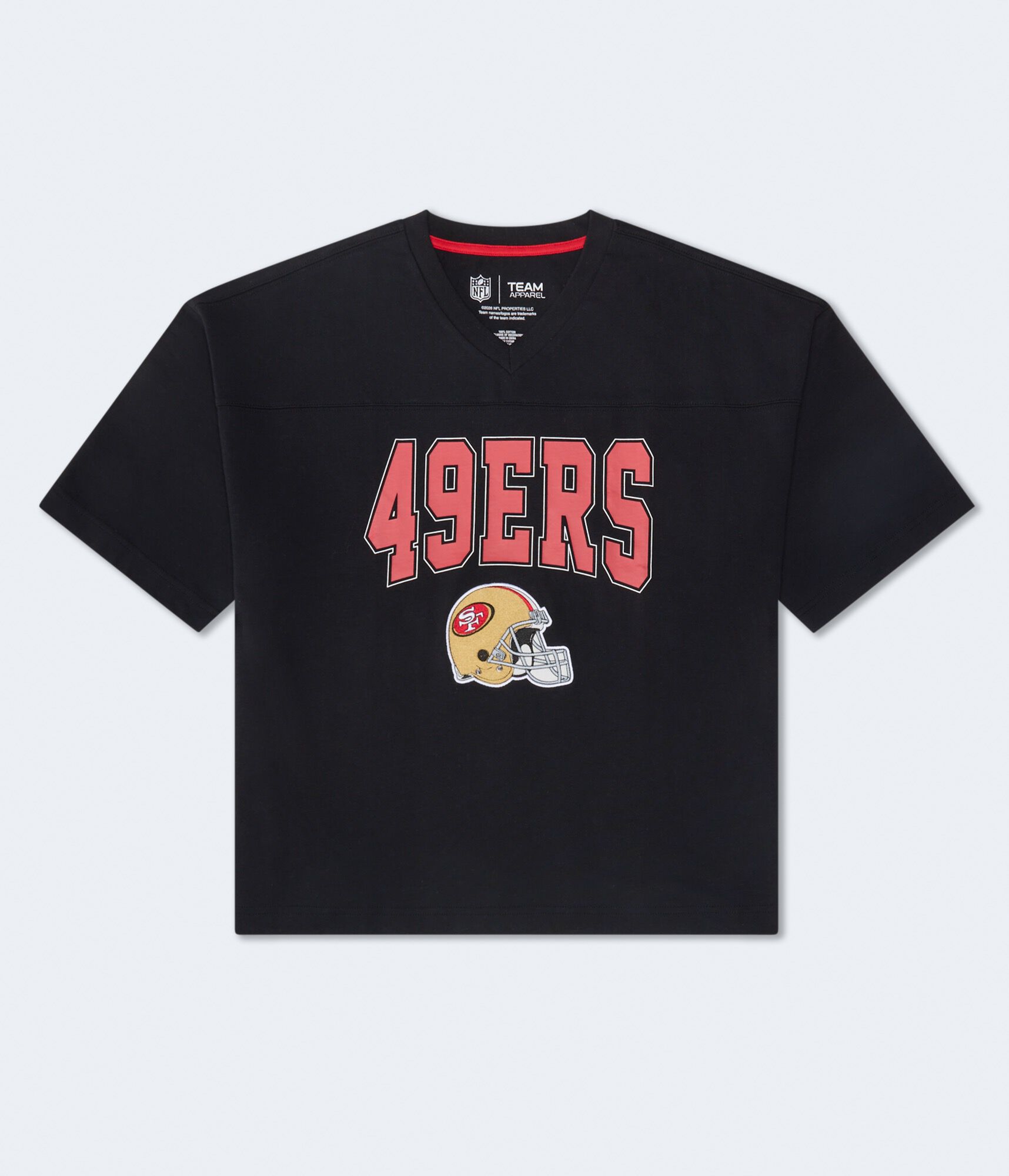 San Francisco 49ers Boxy V-Neck Graphic Tee