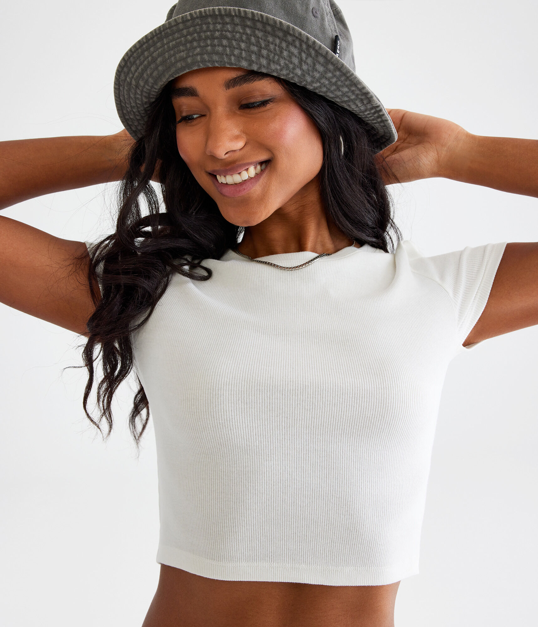 Seriously Soft Cropped Crew Baby Tee